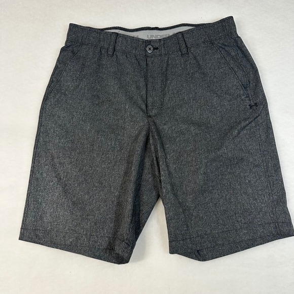 Lot of 2 Under Armour Mens Golf Shorts Size 34 Blue Grey HeatGear Loose 1272358 - Picture 9 of 13